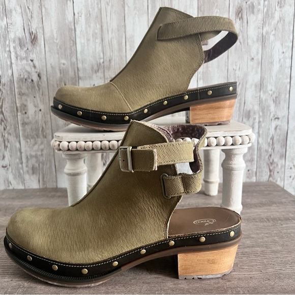 Women's Chaco Casual Clogs Moss Green Size 9 - Picture 1 of 7